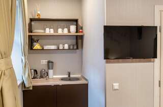 Апарт-отели Blumenhaus Sibiu Сибиу Studio Apartment (Orchidea)-2