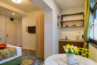 Апарт-отели Blumenhaus Sibiu Сибиу Двухместный номер с 1 кроватью и мини-кухней (Тюльпан)-4